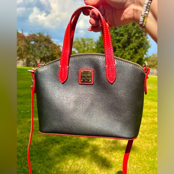 Dooney & Bourke Saffiano Mini Satchel - Picture 1 of 13